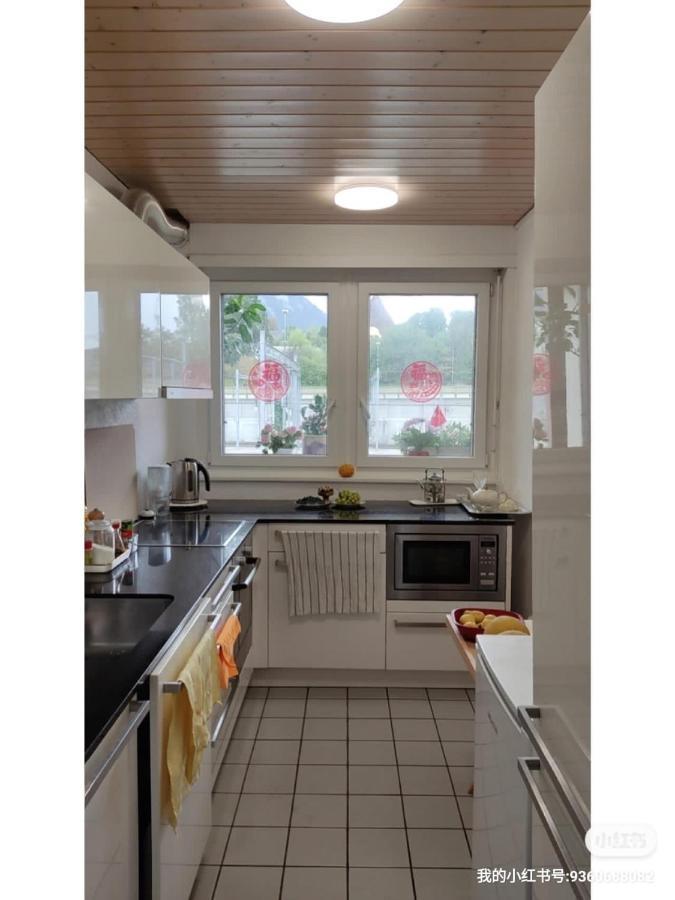 Spiez Lakeview By The Station Room C Eksteriør bilde