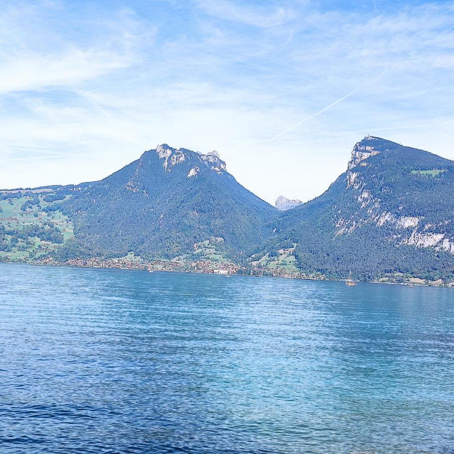 Spiez Lakeview By The Station Room C Eksteriør bilde