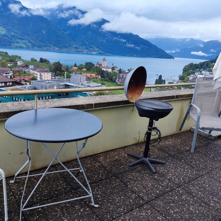 Spiez Lakeview By The Station Room C Eksteriør bilde