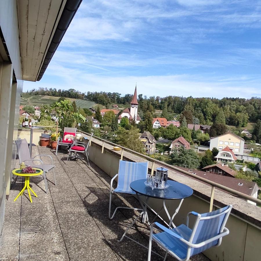 Spiez Lakeview By The Station Room C Eksteriør bilde